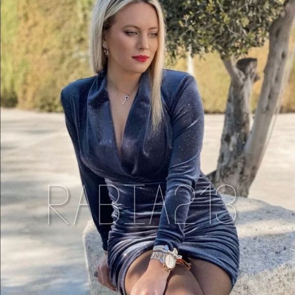 ZARA SPARKLY VELVET DRESS NWOT - Picture 10 of 16